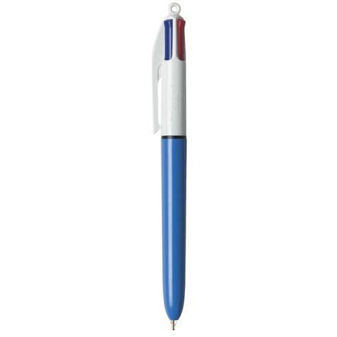 Bic 4 Colour Retractable Ballpoint Pens 12 Pack Officeworks