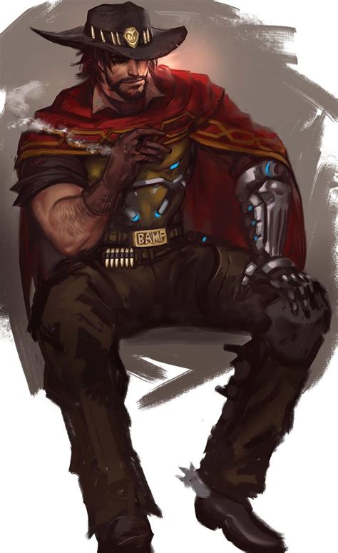 Mccree By Yy6242 On Deviantart Overwatch Fan Art Mccree Overwatch