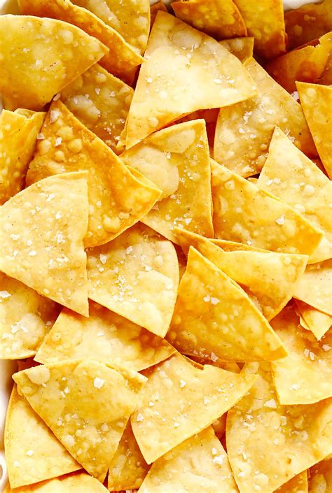 Homemade Tortilla Chips Recipe Gimme Some Oven Recipe Homemade Tortilla Chips Homemade