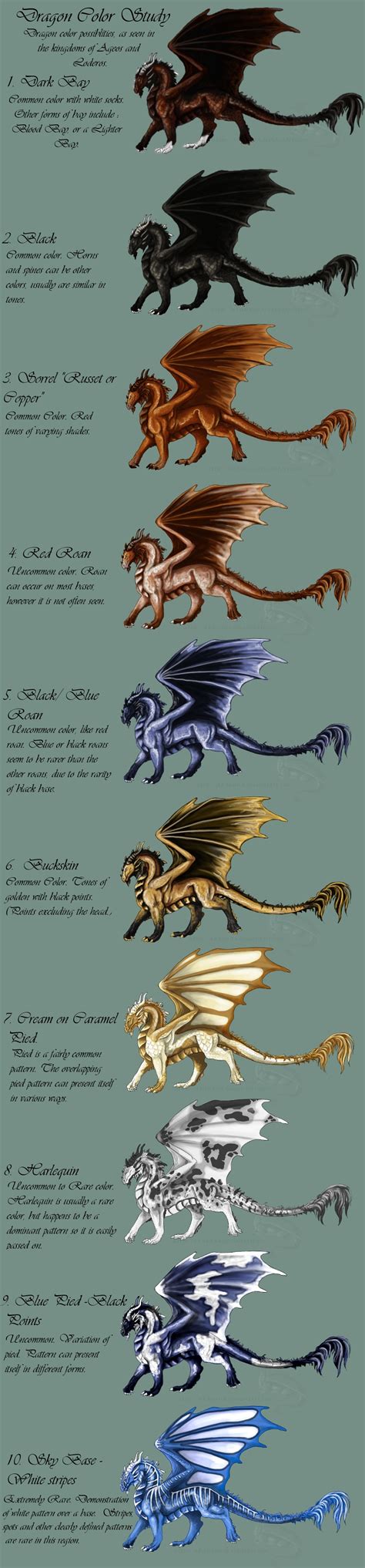 Dragon Colors By Akayana On Deviantart