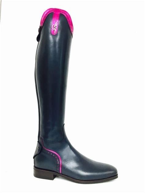 Navy And Pink 101 Riding Boots Horse Riding Boots Dressage Boots Boots