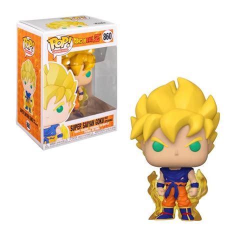 Figure stands 3 3/4 inches and. Funko Pop Dragon Ball Z - 860 Super Saiyan Goku (First Appearance)