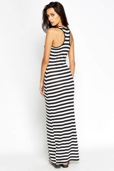 Striped Maxi Dress Just 5