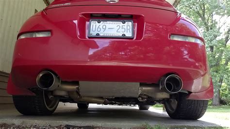 Tanabe Medalion Touring Nissan 350z Exhaust Tone Youtube