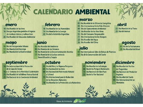 Enyhe Pszichológiai Tengeri Kikötő Calendario Del Medio Ambiente 2020