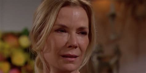 the bold and the beautiful spoilers brooke devastated over break up but did she initiate it