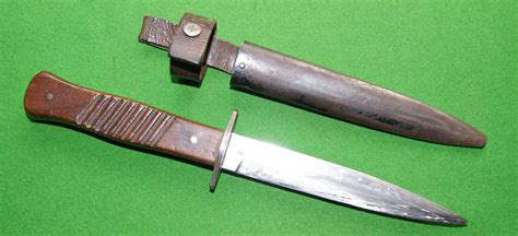 German Ww1 Fightingtrench Knife By Gottlieb Hammesfahr