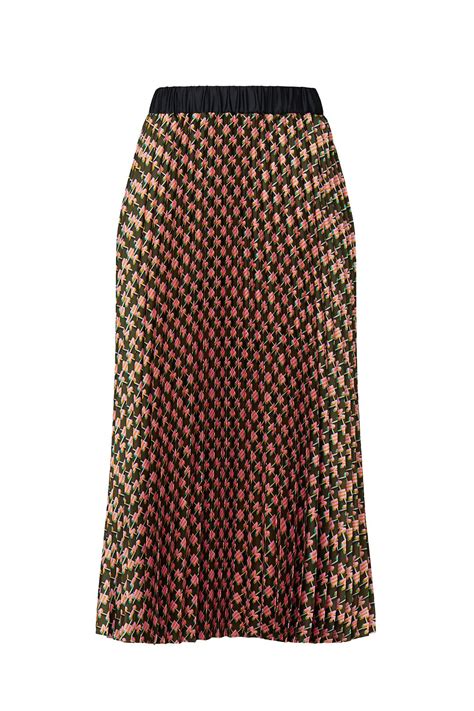 Printed Pleated Midi Skirt By Scotch And Soda For 30 Rent The Runway