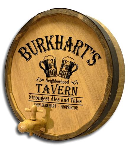 Northwest Ts Beer Mug Tavern Custom Quarter Barrel Sign 14995