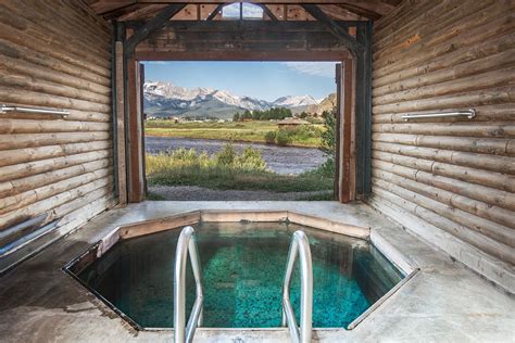 Mountain Village Resort Stanley Idaho Hot Springs