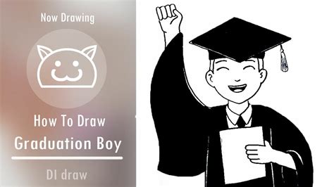 How To Draw Graduation Boy Youtube
