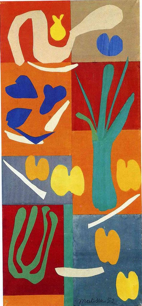 Mrs Knights Smartest Artists Vegetables By Matisse