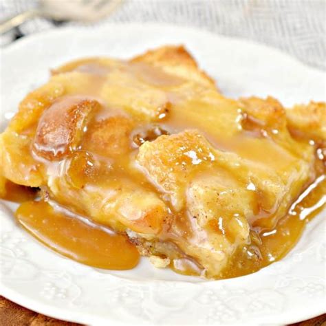 Old Fashioned Bread Pudding With Vanilla Sauce Sweet Peas Kitchen