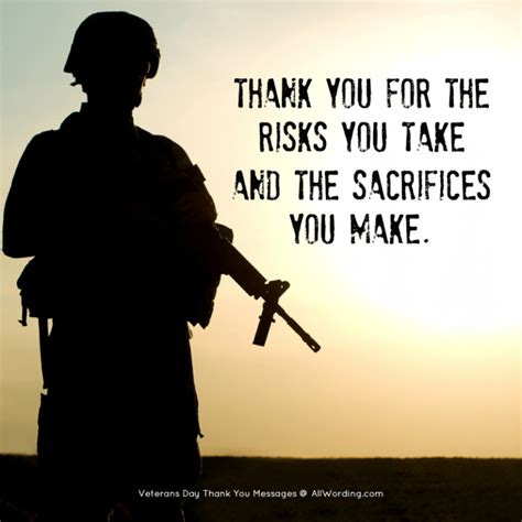 An Inspiring List Of Veterans Day Thank You Messages