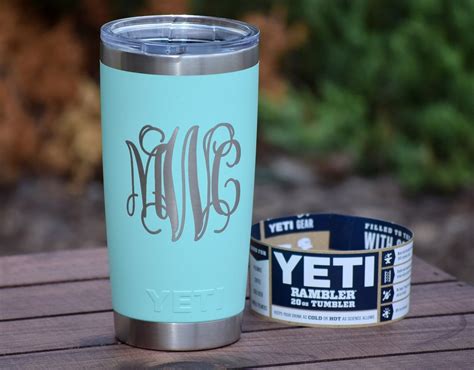 Monogrammed Tumbler Additional Colors Available Engraved