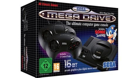 Torna Il Sega Mega Drive Con 40 Giochi A Bordo