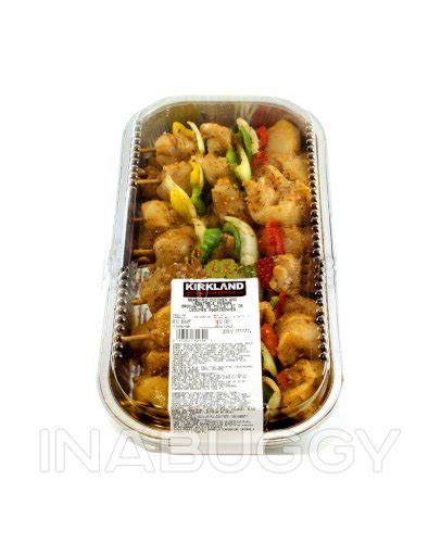 A few months ago, they secretly added these to some of their locations. Kirkland Signature Seasoned Chicken & Vegetables Kebabs ~ 1.4KG - Costco , Ottawa Grocery ...