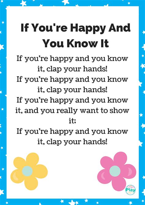 If You Re Happy And You Know It Song And Activities The Inspiration Edit