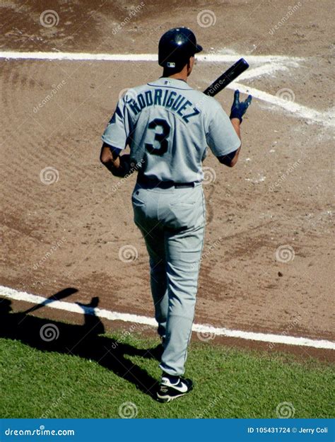 Alex Rodriguez Seattle Mariners Editorial Stock Image Image Of