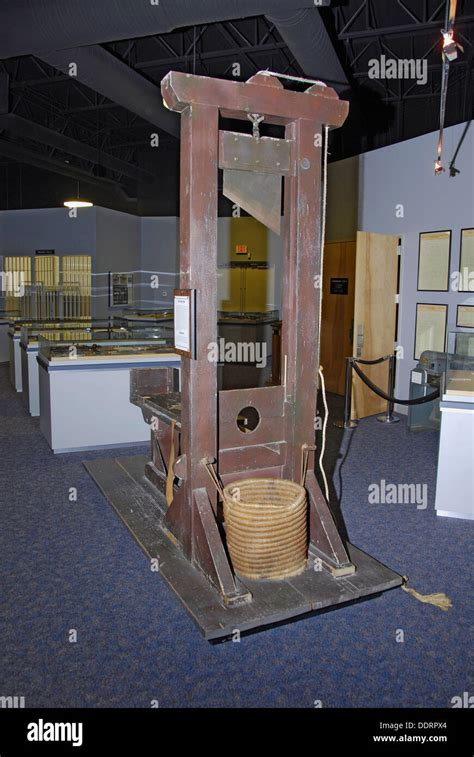 Guillotine Museum Stock Photos And Guillotine Museum Stock Images Alamy