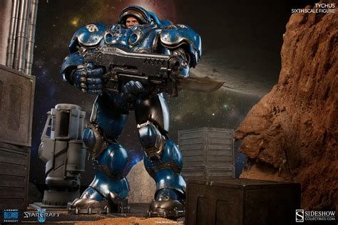 Osr Starcraft Ii Tychus Sixth Scale Figure By Sideshow Collectibles