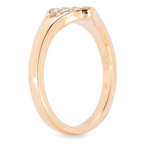 ARGYLE Ring 12 Brillanten zus ca 0 33ct Roségold 585 QVC de