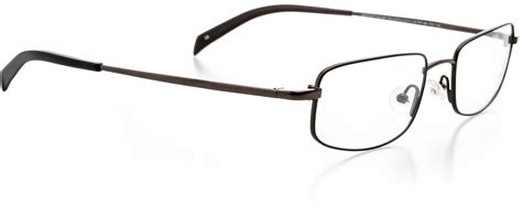 Optical Eyewear Rectangle Shape Metal Full Rim Frame Prescription Eyeglasses Rx Matte