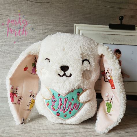 Digital Download Bunny Stuffie In The Hoop Bunny Japanese