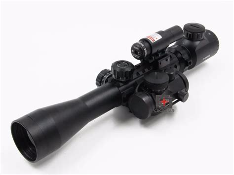 Tactical 3 9x40eg Riflescope Hunting Gun Telescopic Sights Withlaser