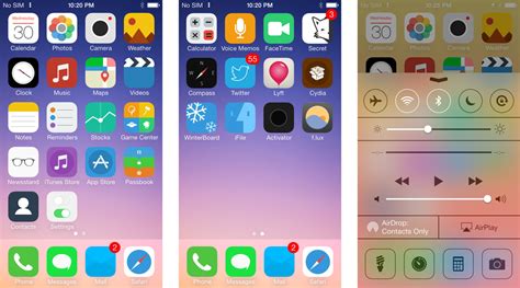 Best Jailbreak Themes For Iphone Ayecon Flat7 Zanilla And More Imore