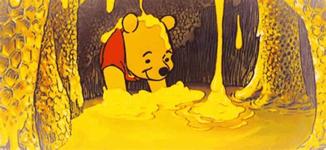 Winnie The Pooh Honey Gif Winnie The Pooh Honey Eating Discover