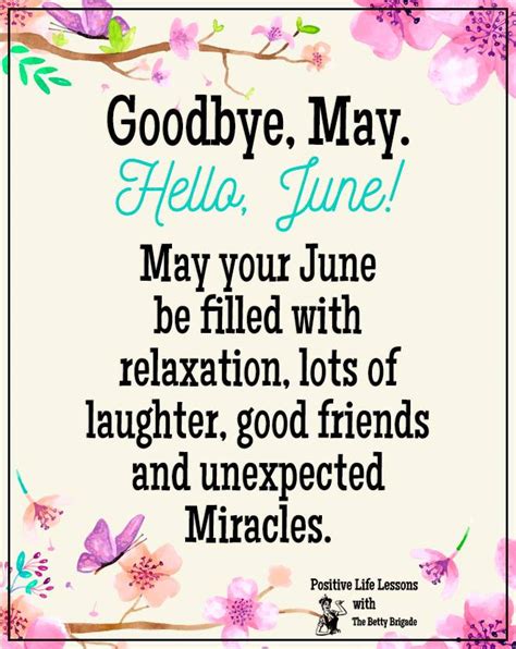 最良かつ最も包括的な Goodbye May Hello June Images And Quotes シモレン