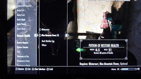 Splash Potions: Skyrim Best Restore Magicka Potion Recipe