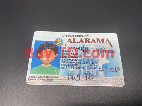 Alabama State Id Card Scannable Fake Id Fake Driving