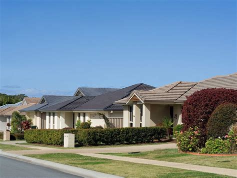 In front a beautiful facade with garage for two cars. Single Storey Facade Ideas - realestate.com.au