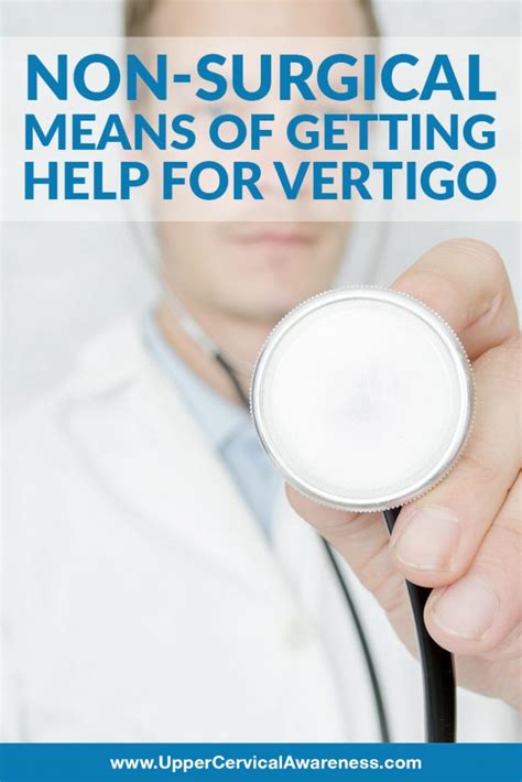 Non Surgical Means Of Getting Help For Vertigo