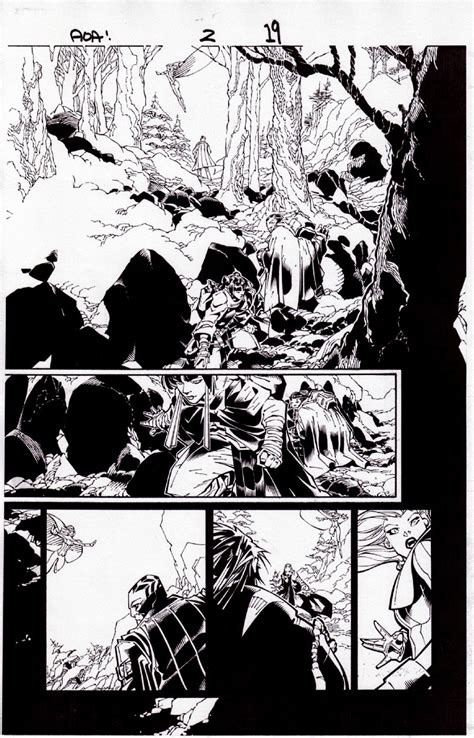 X Men Age Of Apocalypse Page Splash Featuring Wolverine X Storm By Chris Bachalo