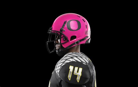 Oregon Ducks Pink Nike Uniforms