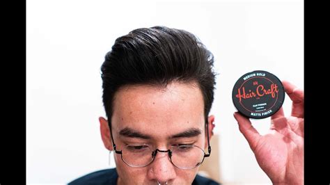 Hair Craft Co Clay Pomade Review Affordable Natural Control Youtube