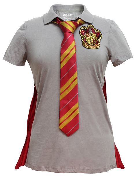 Harry Potter Harry Potter Gryffindor Caped Polo With Tie Juniors T