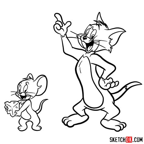 Tom And Jerry Cartoon Drawings