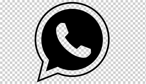 черный логотип Whatsapp Whatsapp значки компьютеров Whatsapp логотип