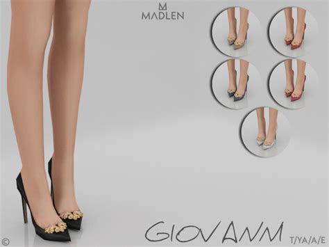 Women Shoes High Heel Shoes The Sims 4 P1 Sims4 Clove Share Asia