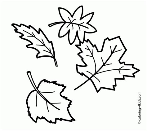 Free printable fall coloring pages. Printable Leaves Coloring Pages - Coloring Home