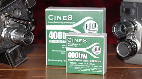 Regular 8mm Cine8 Double 8 400bw High Speed Negative Film Youtube
