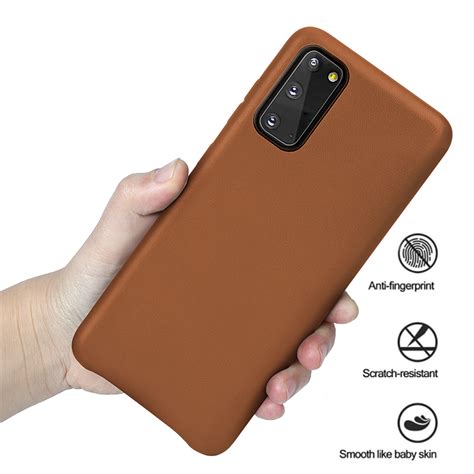 Samsung Galaxy Case Cover For S20 Plus 5g Ultra Leather Back Shockproof