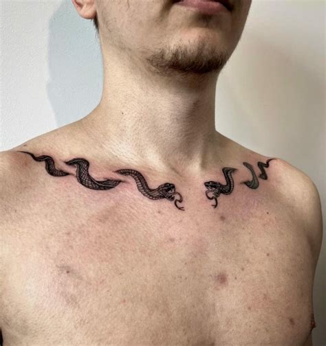 101 Best Collarbone Tattoo Men Ideas Youll Have To See To Believe