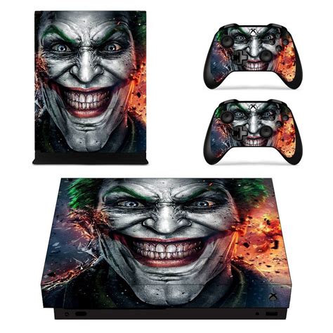 The Joker Skin Sticker Decal For Xbox One X And Controllers
