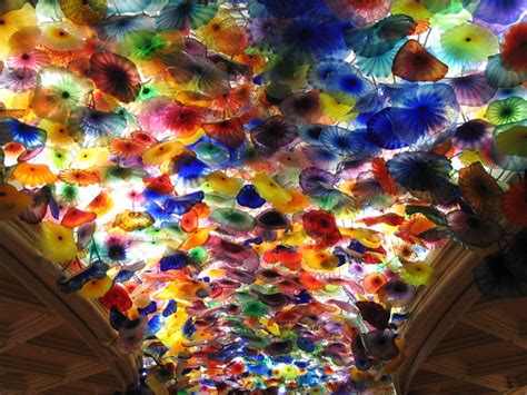 Ceiling At The Bellagio Dale Chihulys Glass Ceiling Flickr
