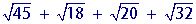 Aug 06, 2019 · to add square roots, start by simplifying all of the square roots that you're adding together. How to Add Square Roots Together examples, formula and ...